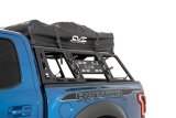 Addictive Desert Designs 2015+ Ford F-150 Overlander Chase Rack w/ 3rd Brake Light - Hammer Black thumbnail 2