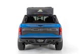 Addictive Desert Designs 2015+ Ford F-150 Overlander Chase Rack w/ 3rd Brake Light - Hammer Black thumbnail 9