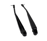 Kentrol 97-06 Jeep Wrangler YJ Windshield Wiper Arms Pair - Powdercoat Black thumbnail 1