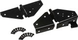 Kentrol 76-95 Jeep CJ/Wrangler YJ Windshield Hinge Pair - Powdercoat Black thumbnail 1