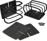 Kentrol 76-06 JEEP CJ/Wrangler YJ/TJ Taillight Guard Pair - Powdercoat Black thumbnail 1