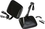 Kentrol 55-86 Jeep CJ Mirror Kit Pair- Powdercoat Black thumbnail 1