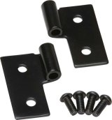 Kentrol 76-06 JEEP CJ/Wrangler YJ/TJ Lower Door Hinge Pair - Powdercoat Black thumbnail 1
