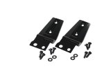 Kentrol 07-18 Jeep Wrangler JK Hood Hinge Pair - Powdercoat Black thumbnail 1