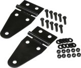 Kentrol 55-95 Jeep CJ/Wrangler YJ Hood Hinge Pair - Powdercoat Black thumbnail 1