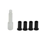 Kentrol 07-18 Jeep Wrangler JK Door Hinge Liners 2 Door - Textured Black thumbnail 1