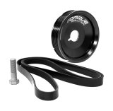 Torque Solution Underdrive Crank Pulley Porsche Boxster/Cayman/996/997 w/o AC (Excl Turbo Engines) thumbnail 1