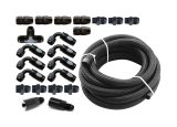 Torque Solution Braided Fuel Line Kit for -6 Aeromotive FPR: Subaru WRX 02-14 / Subaru STI 07-18 thumbnail 2
