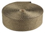 Torque Solution Exhaust Wrap Universal 1inx50ft - Volcanic Rock thumbnail 1