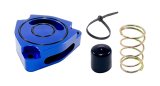 Torque Solution Blow Off BOV Sound Plate (Blue) 14+ Kia Forte Koup Turbo thumbnail 2