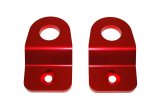 Torque Solution Red Radiator Stay Bracket: 08-11 Subaru Impreza/08-13 WRX/STi/05-09 Legacy thumbnail 1