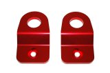 Torque Solution Red Radiator Stay Bracket: 08-11 Subaru Impreza/08-13 WRX/STi/05-09 Legacy thumbnail 2