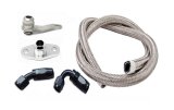 Torque Solution Subaru EJ w/ Garrett GT/GTX -10AN Turbo Oil Return Line Kit thumbnail 2