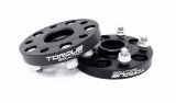 Torque Solution Forged Aluminum Wheel Spacer Subaru 56mm Hub 5x100 - 25mm thumbnail 1