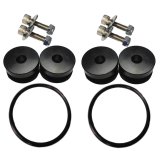 Torque Solution Billet Bumper Quick Release Kit (Black): Universal thumbnail 1