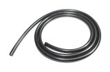 Torque Solution Silicone Vacuum Hose (Black) 5mm (3/16in) ID Universal 2ft thumbnail 1