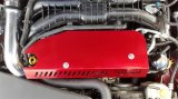 Torque Solution Engine Pulley Cover 2015+ Subaru WRX/2014+ Forester XT - Red thumbnail 4