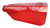 Torque Solution Engine Pulley Cover 2015+ Subaru WRX/2014+ Forester XT - Red thumbnail 9