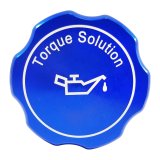 Torque Solution Billet Oil Cap 89+ Subaru - Blue thumbnail 1