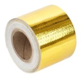 Torque Solution Gold Reflective Heat Tape 2in x 15ft thumbnail 2