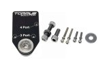 Torque Solution Billet MAC Valve Mount Bracket - For 3/4 Port MAC Solenoid Valves thumbnail 3
