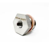 Torque Solution Subaru M20-1.5 to 1/8 NPT Sensor Adapter Plug thumbnail 1