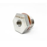 Torque Solution Subaru M20-1.5 to 1/8 PT Sensor Adapter Plug thumbnail 1