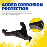 MOOG 07-12 Dodge Caliber Front Right Lower Control Arm thumbnail 7