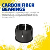 MOOG 06-11 Buick Lucerne Front Left Lower Control Arm thumbnail 5