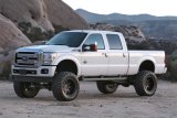 Fabtech 05-07 Ford F250/350 4WD 8in Front Dirt Logic 4.0 Reservoir Coilover - Single thumbnail 3