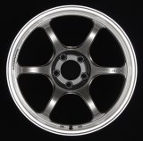 Advan RG-D2 18x9.0 +45 5x100 Machining and Racing Hyper Black Wheel thumbnail 1