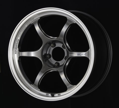 Advan RG-D2 16x5.5 +42 4x100 Machining and Racing Hyper Black Wheel thumbnail 2