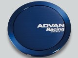 Advan 63mm Full Flat Center Cap - Blue Anodized thumbnail 1