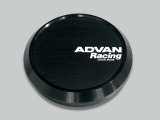 Advan Flat 73mm Center Cap - Black thumbnail 1