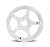 Advan TC4 18x8 +45 5x114.3 Racing White Wheel thumbnail 1
