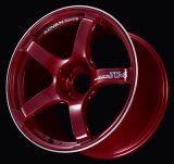 Advan TC4 16x7.0 +42 4x100 Racing Candy Red and Ring Wheel thumbnail 1