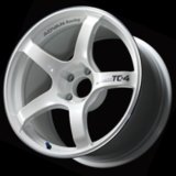 Advan TC4 16x7.0 +31 4x100 Racing White Metallic and Ring Wheel thumbnail 1