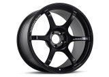 Advan RG-4 18x9 +25 5x114.3 Semi Gloss Black Wheel thumbnail 1