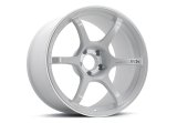 Advan RG-4 18x9.5 +45 5x120 Racing White Metallic and Ring Wheel thumbnail 1