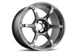 Advan RG-4 18x10 +25 5x114.3 Racing Hyper Black and Ring Wheel thumbnail 1