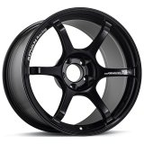 Advan RG-4 17x9 +35 5x114.3 Semi Gloss Black Wheel thumbnail 1