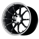 Advan RZ-DF2 19X9.5 +29 5x114.3 Diamond Cut and Racing Titanium- Black thumbnail 1