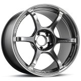 Advan RG-4 17x8.0 / +37 / 5x114.3 - Racing Hyper Black & Ring thumbnail 1
