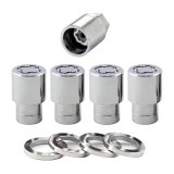 McGard Wheel Lock Nut Set - 4pk. (Reg. Shank Seat) M12X1.25 / 13/16 Hex / 1.38in. Length - Chrome thumbnail 5