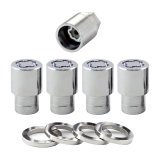 McGard Wheel Lock Nut Set - 4pk. (Reg. Shank Seat) M12X1.25 / 13/16 Hex / 1.38in. Length - Chrome thumbnail 7