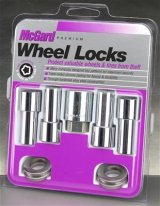McGard Wheel Lock Nut Set - 4pk. (X-Long Shank) 1/2-20 / 13/16 Hex / 2.165in. Length - Chrome thumbnail 2
