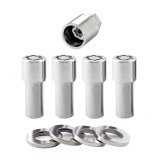 McGard Wheel Lock Nut Set - 4pk. (X-Long Shank) M12X1.5 / 13/16 Hex / 2.165in. Length - Chrome thumbnail 3