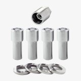 McGard Wheel Lock Nut Set - 4pk. (X-Long Shank) M12X1.5 / 13/16 Hex / 2.165in. Length - Chrome thumbnail 7