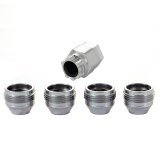 McGard Wheel Lock Nut Set - 4pk. (Under Hub Cap / Cone Seat) M12X1.5 / 19mm & 21mm Hex / .775in. L thumbnail 4