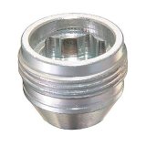 McGard Wheel Lock Nut Set - 4pk. (Under Hub Cap / Cone Seat) M12X1.75 / 19mm & 21mm Hex / .802in. L thumbnail 1